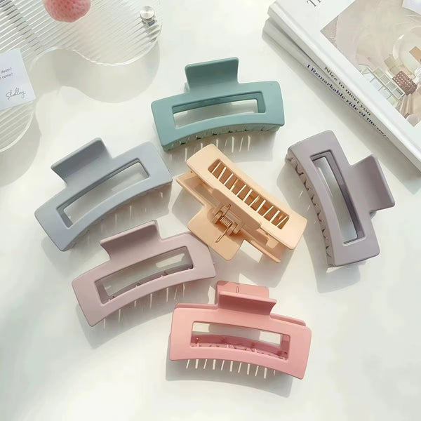 Hollow Plastic hair Claw Clip