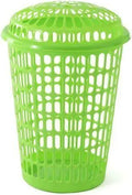 Green Large Plastic Laundry Basket