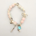 Beaded charm bracelet