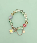 Beaded charm bracelet